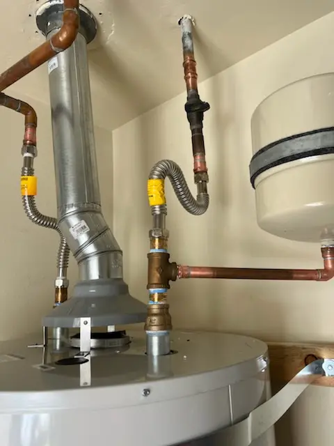 Water heater installation and plumbing repair in Raleigh West